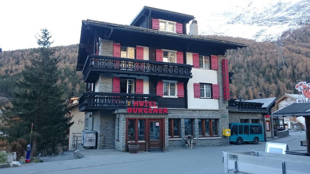 Hotel Burgener Saas Fee Exteriör bild